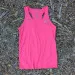 Runyon Men's Hot Pink Racerback Fitness Tank Top - Running, Workout, Gym Singlet - Made In The USA