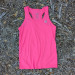 Runyon Men's Hot Pink Racerback Fitness Tank Top - Running, Workout, Gym Singlet - Made In The USA