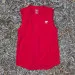 Runyon Men's Red Sleeveless Muscle Tee Performance Workout Tank Top American Made In USA