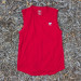 Runyon Men's Red Sleeveless Muscle Tee Performance Workout Tank Top American Made In USA