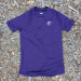 Runyon Womens Purple American Made In USA Running Shirt Performance Moisture Wicking Workout Shirt