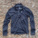 Women's Unisex Black Track Quarter Zip - Made In USA - Runyon Canyon Apparel