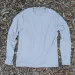 Runyon American Made In USA Men's Light Grey Silver Long Sleeve Trail Running Shirt Moisture Wicking Performance Active Shirt Warm Weather Sun Protection