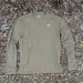 Runyon American Made In USA Men's Tan Long Sleeve Trail Running Shirt Moisture Wicking Performance Active Shirt Warm Weather Sun Protection