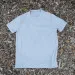 Runyon American Made In USA Men's Silver Light Grey Short Sleeve Trail Running Shirt Moisture Wicking Performance Active Shirt Warm Weather Sun Protection