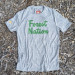 Mens Forest Nation Signature Quick Dry Moisture Wicking Performance Running Shirt Heather Grey Made In USA