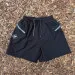 Runyon Men's  Black 5" Inch Short for Trail Running, HIking, Gym, Workout - TrailStash 5"