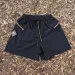 Runyon TrailStash 5" Gravel Short 2.0 Shell - Black Canyon - Coyote Brown Zippers- Coyote Brown Outside Drawcords