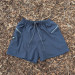 Runyon Men's Graphite Charcoal 5" Inch Short for Trail Running, HIking, Gym, Workout - TrailStash 5" with Built-in Liner Brief Undewear