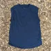 Runyon Men's Dark Navy 100% Cotton Muscle Tee - Made In USA - Hiking, Running, Workout, Fitness, Outdoors - Cottontrails Muscle Tees