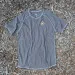Runyon Made In USA Charcoal Dark Grey Cotton Hiking Trail Running Shirt - 100% Cotton - Cottontrails™