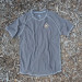 Runyon Made In USA Charcoal Dark Grey Cotton Hiking Trail Running Shirt - 100% Cotton - Cottontrails™