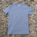 Men's 100% cotton athletic short sleeve shirt in Steel Grey, Made in USA by Runyon, for running, hiking, gym workouts and training