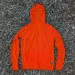 Runyon Men's Hot Orange Safety Orange Unisex Pocketed Sun Hoodie - Drawcord, Inside Pockets, Watch Window, Lightweight, UPF Sun Protection, Minimal Branding