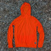 Runyon Women's Hot Orange Safety Orange Unisex Pocketed Sun Hoodie - Drawcord, Inside Pockets, Watch Window, Lightweight, UPF Sun Protection, Minimal Branding