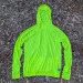 Runyon Women's Fluorescent Yellow Safety Yellow Unisex Pocketed Sun Hoodie - Drawcord, Inside Pockets, Watch Window, Lightweight, UPF Sun Protection, Minimal Branding