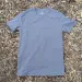 Women's (Unisex) 100% cotton athletic short sleeve shirt in Steel Grey, Made in USA by Runyon, for running, hiking, gym workouts and training