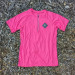 Runyon Men's Hot Pink Gravel Cycling Jersey. Moisture Wicking. Made In USA