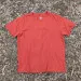 Women's (Unisex) 100% cotton athletic short sleeve shirt in Rust (Brick Red), Made in USA by Runyon, for running, hiking, gym workouts and training