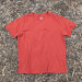 Women's (Unisex) 100% cotton athletic short sleeve shirt in Rust (Brick Red), Made in USA by Runyon, for running, hiking, gym workouts and training
