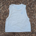 Runyon Women's Unisex Cropped Tech Trail Tank -  Sand Moisture Wicking Muscle Tank Top Made In USA - Running, Hiking, Working Out