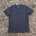 Women's (Unisex) 100% cotton athletic short sleeve shirt in Vintage Black, Made in USA by Runyon, for running, hiking, gym workouts and training