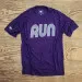 Runyon Canyon Apparel Men's Running Clothing RUN Purple Fitness Shirt Performance Sportswear American Made In USA