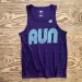 Runyon American Made In USA Mens Running Clothing RUN Purple Singlet Tank Top Performance Sportswear Runyon Canyon Apparel