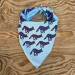 Runyon Canyon Apparel Blue Plum Signature Bandana great for Running, Hiking, Trails, Outdoor Fitness Made In USA