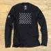 Runyon Men's Striped Star Black Long Sleeve Training Shirt great for Running, Hiking, Outdoor Fitness Made In USA
