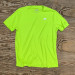 Runyon American Made In USA Mens Running Clothing Lime Green Fern Tech Trail Performance Shirt
