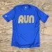 Runyon American Made In USA Men's Running Clothing RUN Royal Gold Fitness Shirt Performance Sportswear Runyon Canyon Apparel