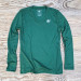 Runyon American Made In USA  Women's Forest Green Long Sleeve Running Fitness Performance Shirt