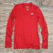 Runyon American Made In USA  Women's Red Long Sleeve Running Fitness Performance Shirt