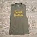 Runyon Mens Forest Nation Adventure Club Sage Muscle Tank Made In USA