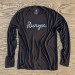 Runyon Canyon Apparel Mens Black Long Training Shirt Made In USA great for Hiking Running Trails Outdoor Fitness