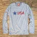 Men's Star USA Signature Long Fitness Shirt great for Running, Hiking, Outdoor Fitness Made In USA