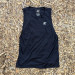 Runyon Women's Unisex Black Muscle Workout Fitness Tank - Made In USA