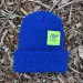 Runyon Royal Neon Reflective Knit Beanie Made In USA | Runyon Canyon Apparel
