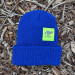 Runyon Royal Neon Reflective Knit Beanie Made In USA | Runyon Canyon Apparel