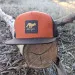 Runyon Burnt Woods Gold Reflective Trucker Hat (10th Anniversary Edition) American Made In USA