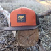 Runyon Burnt Woods Gold Reflective Trucker Hat (10th Anniversary Edition) American Made In USA