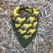 Runyon Dark Olive Green Signature Bandana Made In USA