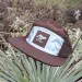 Runyon Brown Reflective Camp Hat American Made In USA Trail Running Hiking Workout Performance Cap