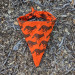 Runyon Orange Brown American Made In USA Bandana Handkerchief Trail Running Hiking Fitness Outdoors