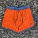 Runyon Hi-Vis Neon Safety Fluorescent Orange 4" Ranger Retro Running Short American Made In USA Track Workout Gym Yoga Fitness Short American Made In USA