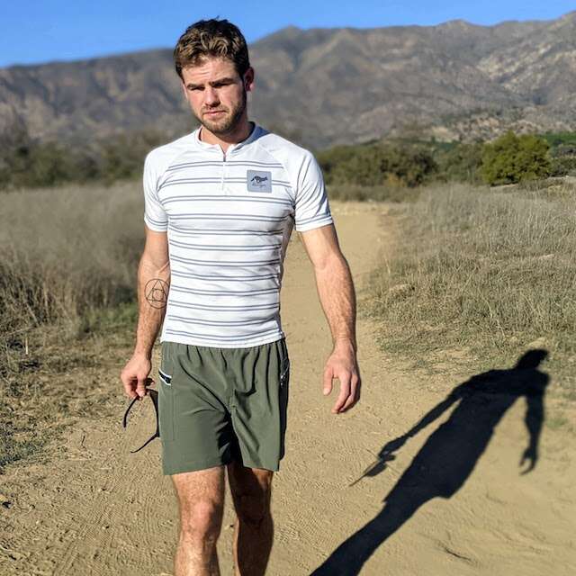 Runyon TrailStash 5" Gravel Short is multi-sport performance fitness short that works from running to hiking to casual cycling short, Made In USA