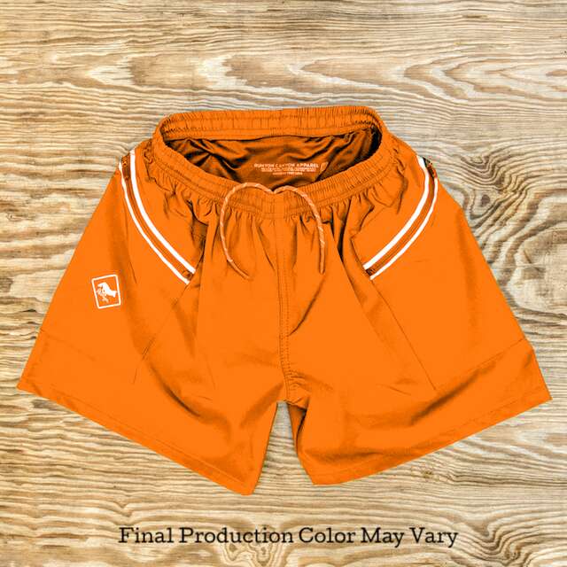 Orange Swim Shorts – Made Of Muscle USA