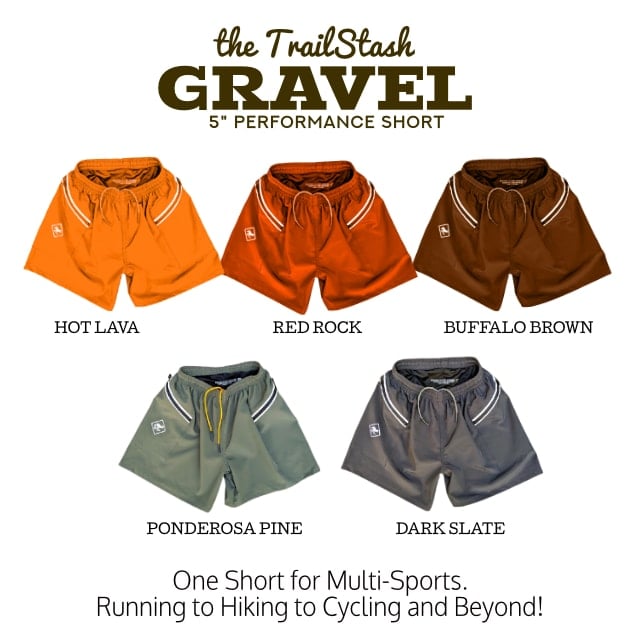 Runyon TrailStash 5" Gravel Short - Lined Performance Short for Running to Hiking to Cycling and beyond!