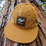 Runyon Cedar Mustard Gold Performance Trail Cap for Trail Running, Hiking, Workouts and the Outdoors. Made In USA